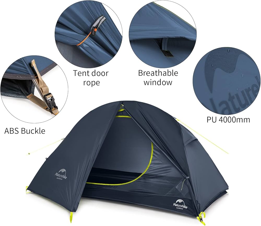 Amazon.co.jp: Naturehike公式ショップ テント 1人用 ソロテント 軽量