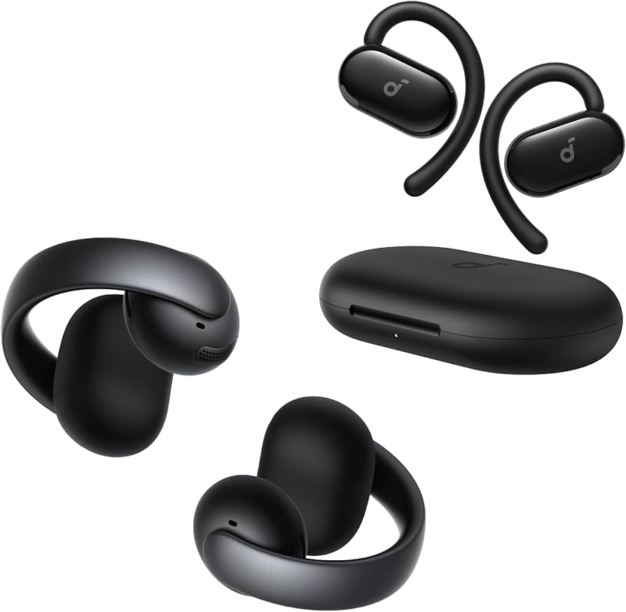 Amazon.com: Soundcore AeroClip by Anker, with V20i, Open-Ear