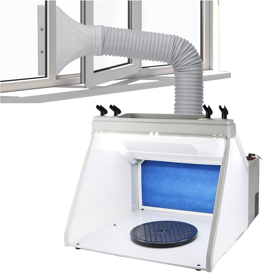 Amazon | Anesty ASPB-Pro 塗装ブース スプレーブース LED照明