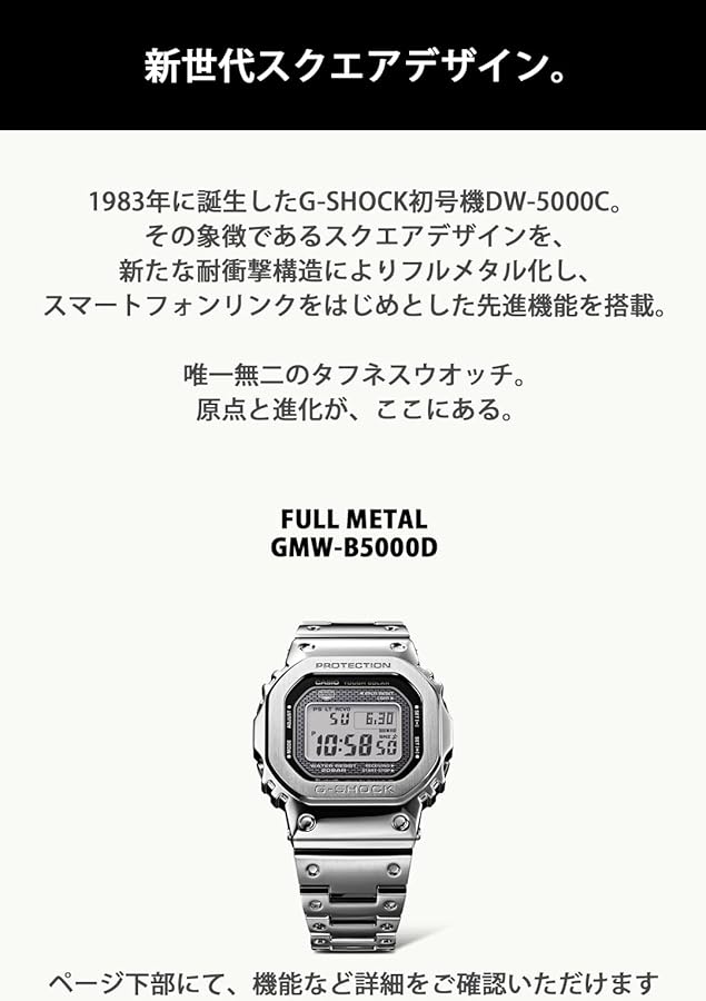 Amazon.com: G-Shock by Casio Men's Standard Digital GMW-B5000-D1