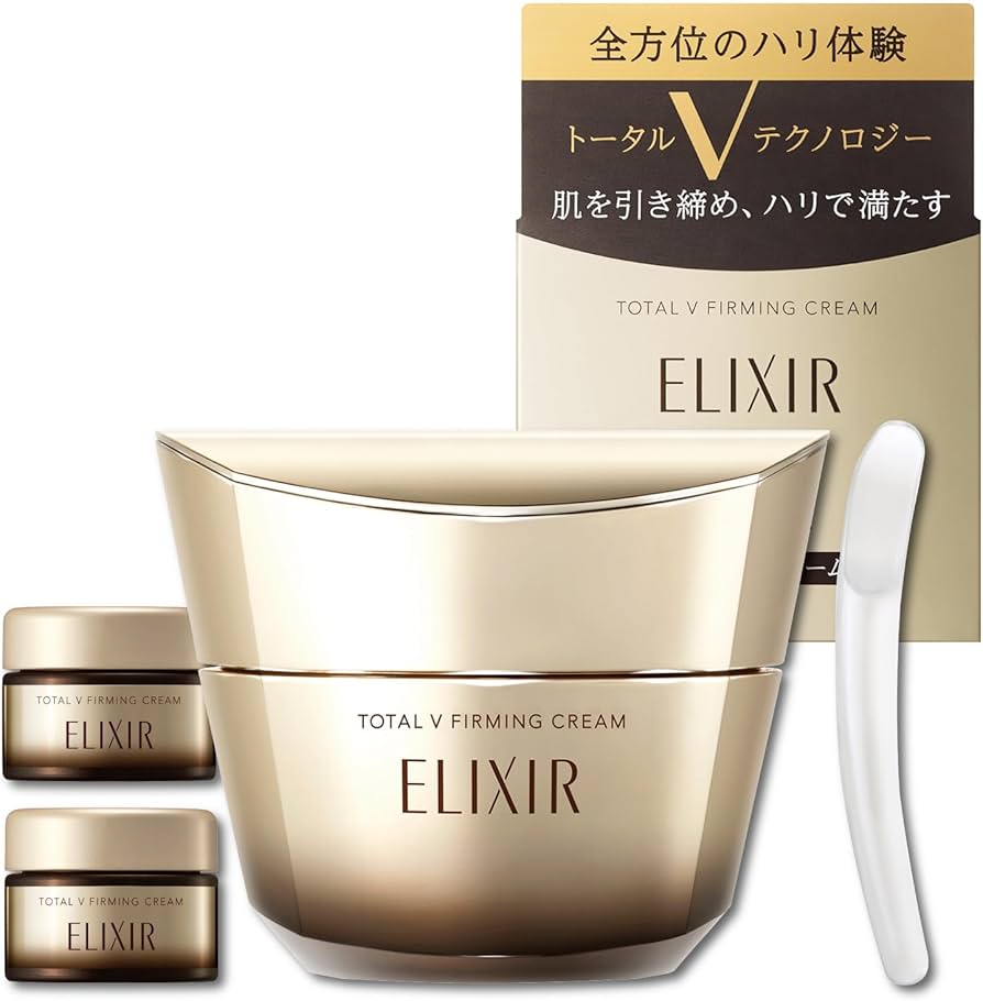 Amazon | ELIXIR エリクシール トータルV ファーミングクリーム 50g+