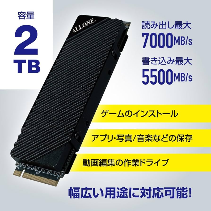 Amazon.co.jp: アローン(Allone) 【Amazon.co.jp限定】PS5用内蔵M.2SSD