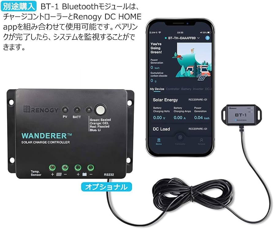 Amazon.co.jp: PWMチャージコントローラー30A WANDERER シリーズ : DIY
