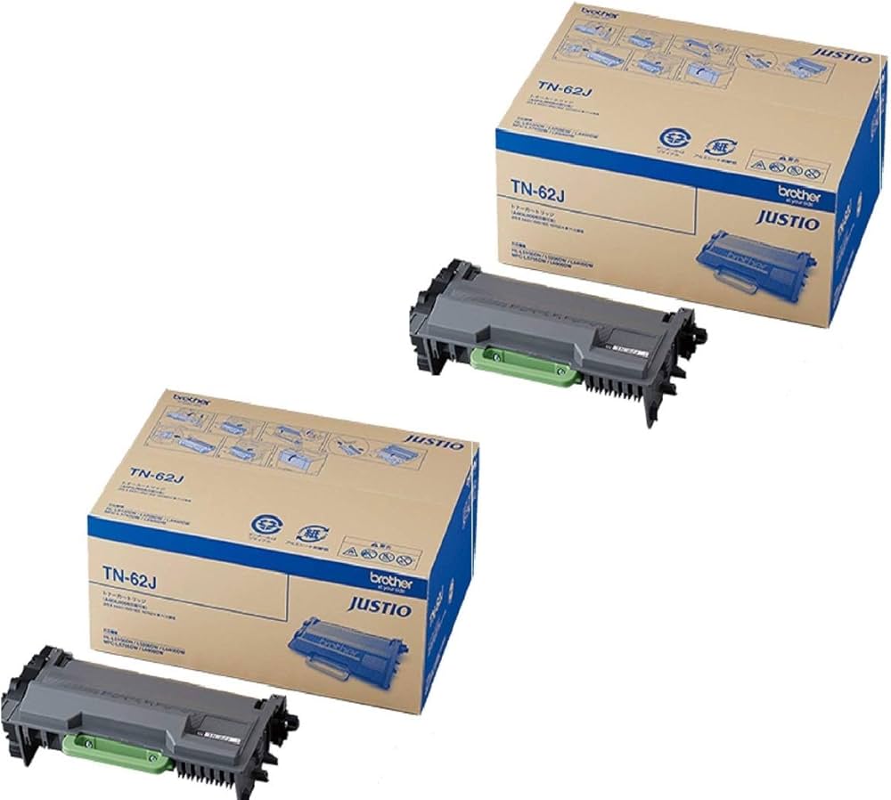 Amazon | BROTHER 純正品 TN-62J / TN62J トナーカートリッジ 【 2本