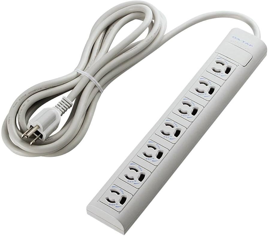 Amazon.co.jp: エレコム(ELECOM) 電源タップ 雷ガード マグネット付