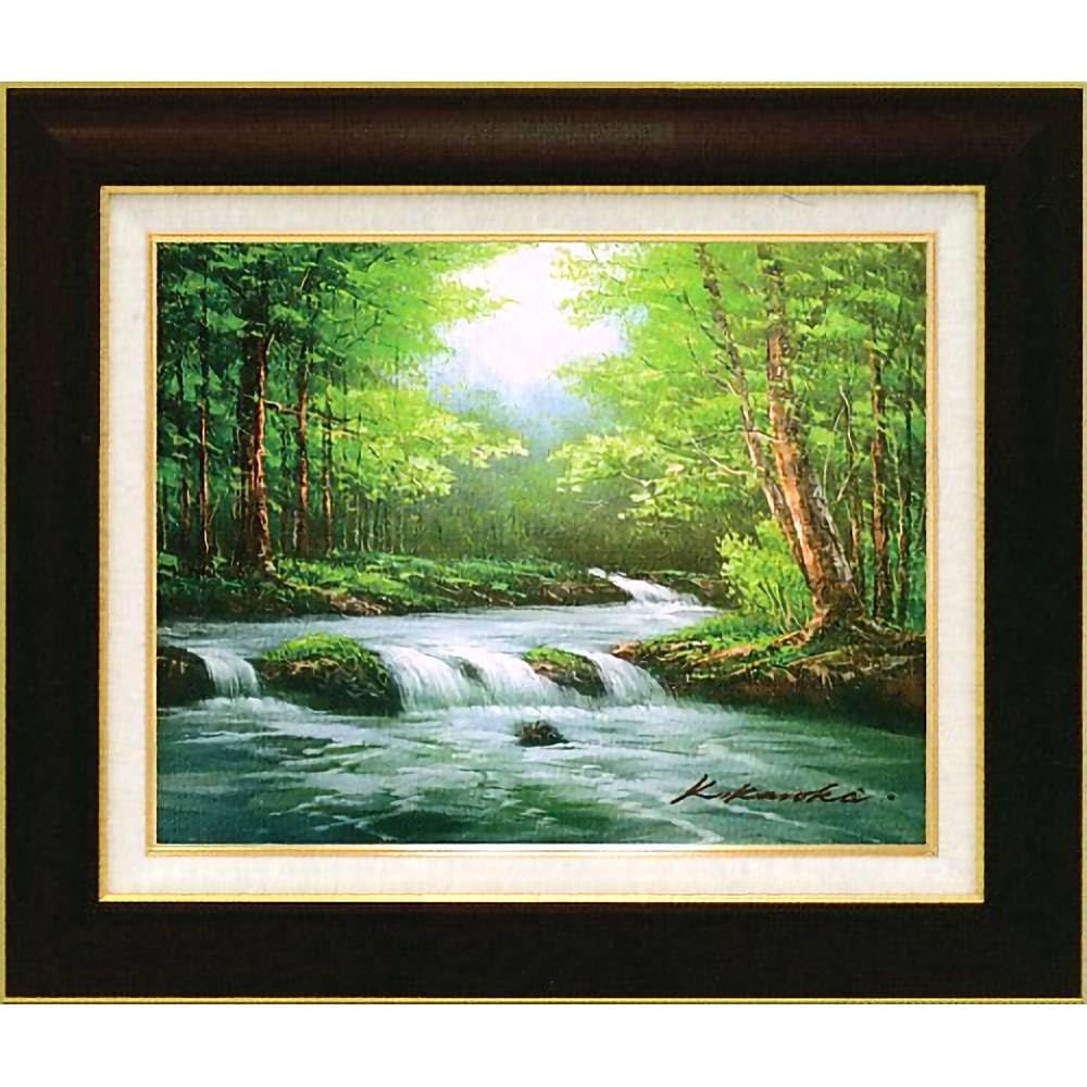 F6サイズ原画 絵画 油絵風景画 癒しの風景 F6サイズ原画 絵画 油絵風景