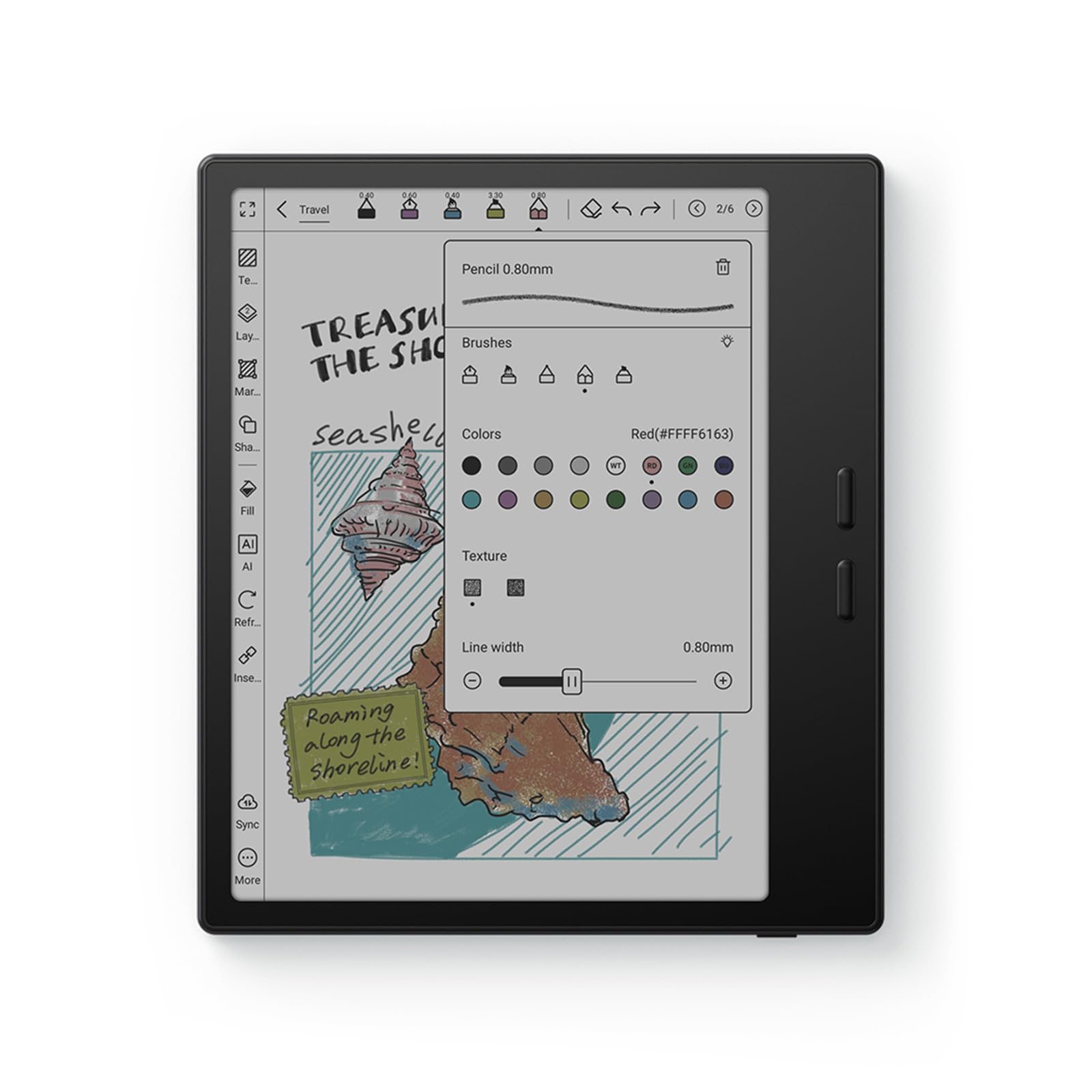 Amazon | BOOX Go Color 7 Gen II Eインクタブレット4G 64Gサポート