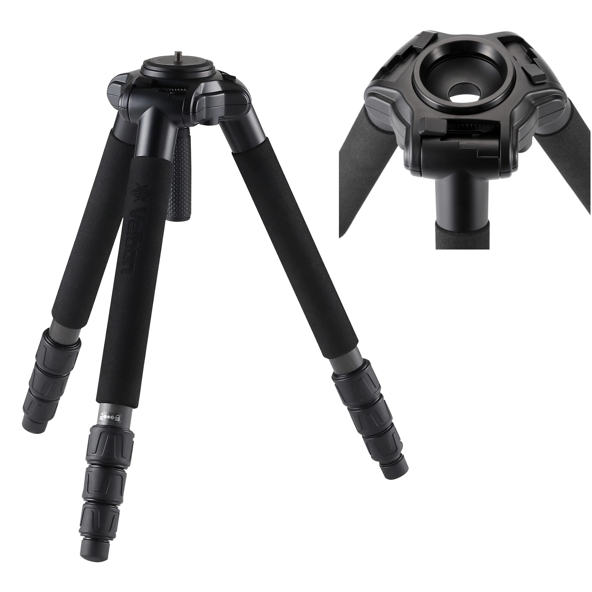 ベルボン Velbon三脚5段全高135.5cm 縮長29.5cm 脚径21mm Amazon