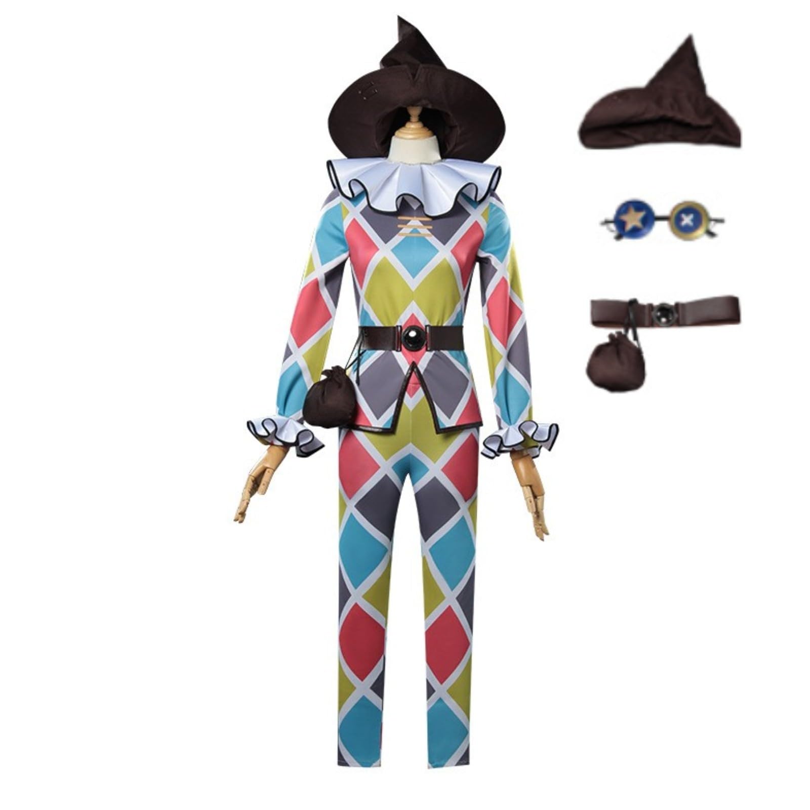 Amazon.co.jp: 曲芸師 マイク・モートン コスプレ衣装セット