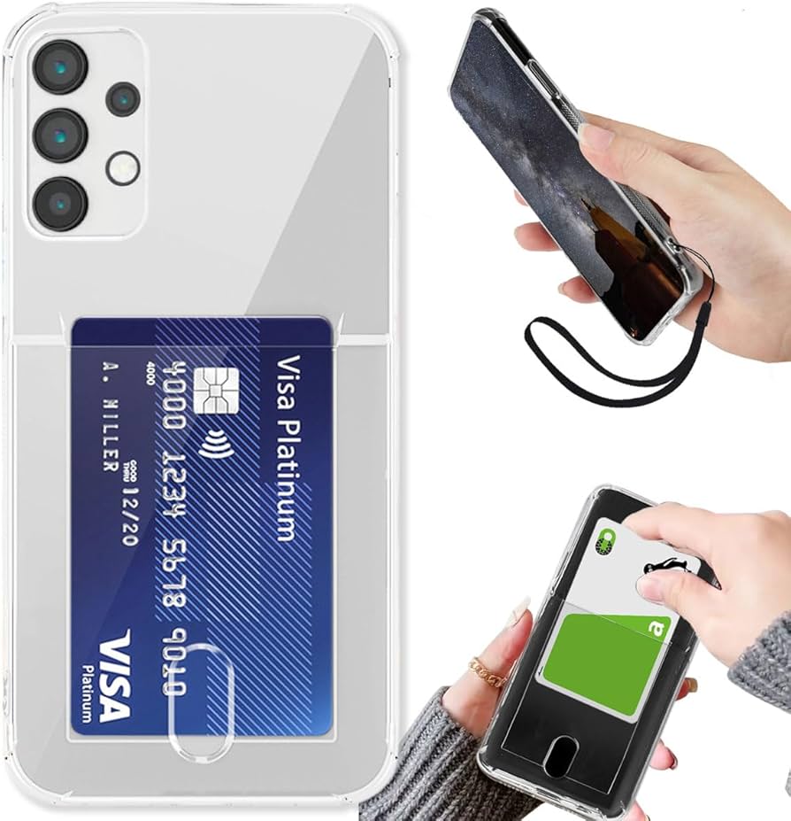 Amazon.co.jp: 【ストラップ同梱】 適用 Galaxy A32 5G SCG08 クリア