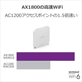 Amazon.co.jp: ネットギア WiFi6 無線lan 法人向け メッシュ アクセス