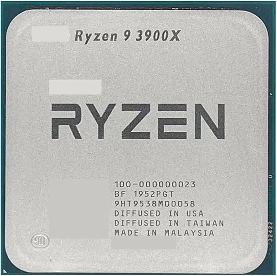 Amazon.com: EWKYLSEM R 9 3900X R9 3900X 3.8 GHz Twelve-Core 24