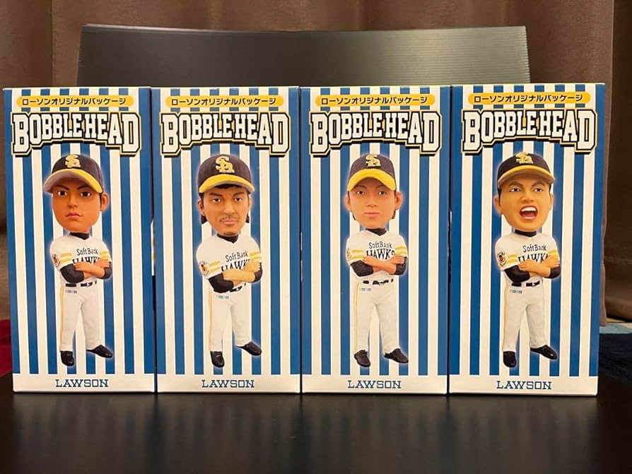 ソフトバンクホークス コンプリートセットボブルヘッドbobble head