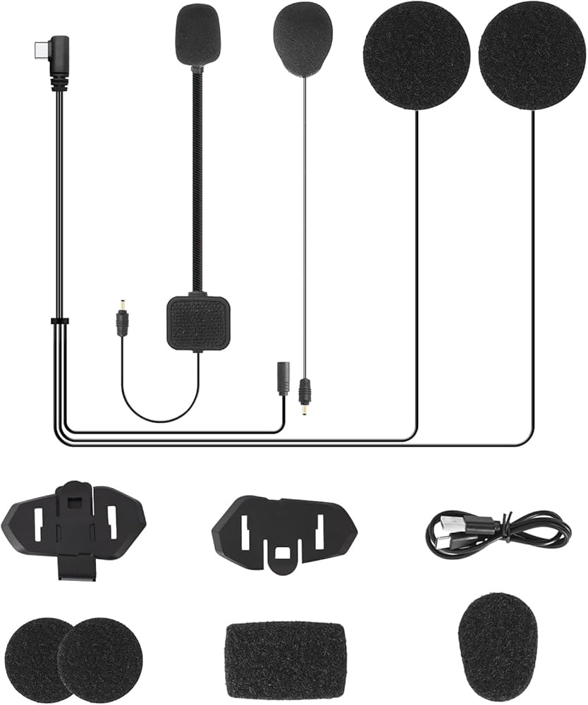 Amazon | JESIMAIK バイク用インカム付属品セット R16/R16Pro適用