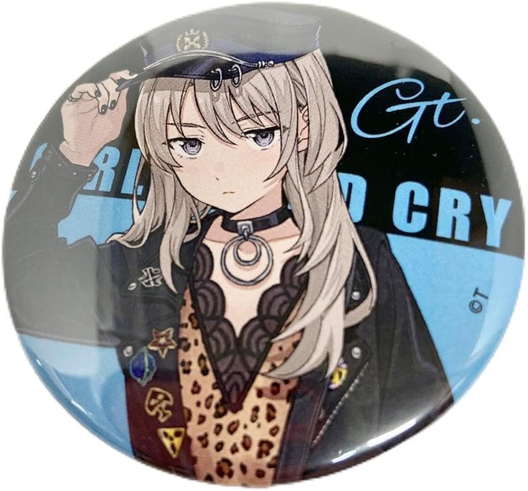 Amazon.co.jp: ガールズバンドクライ 河原木桃香 缶バッジ ガルクラ