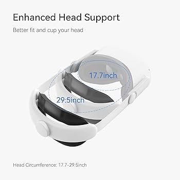Amazon.co.jp: KIWI design Quest 2に対応 ヘッドストラップ ソフト