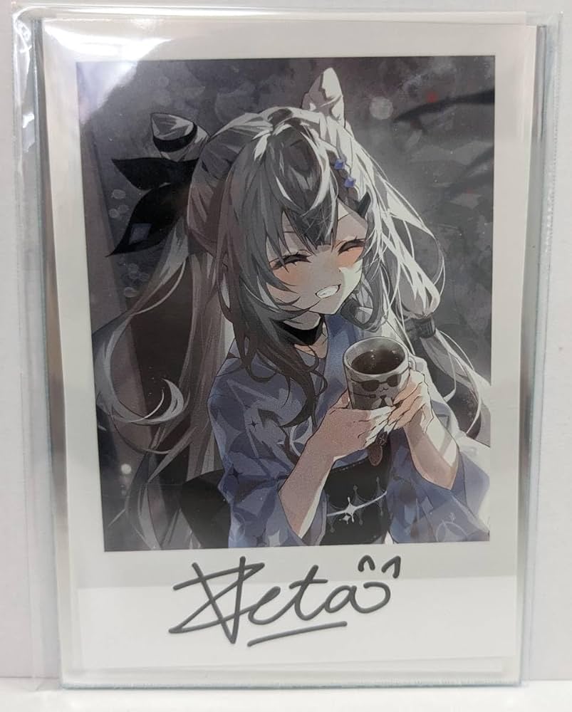 Amazon.co.jp: ベスティア・ゼータ 直筆サイン入りチェキ風ブロマイド