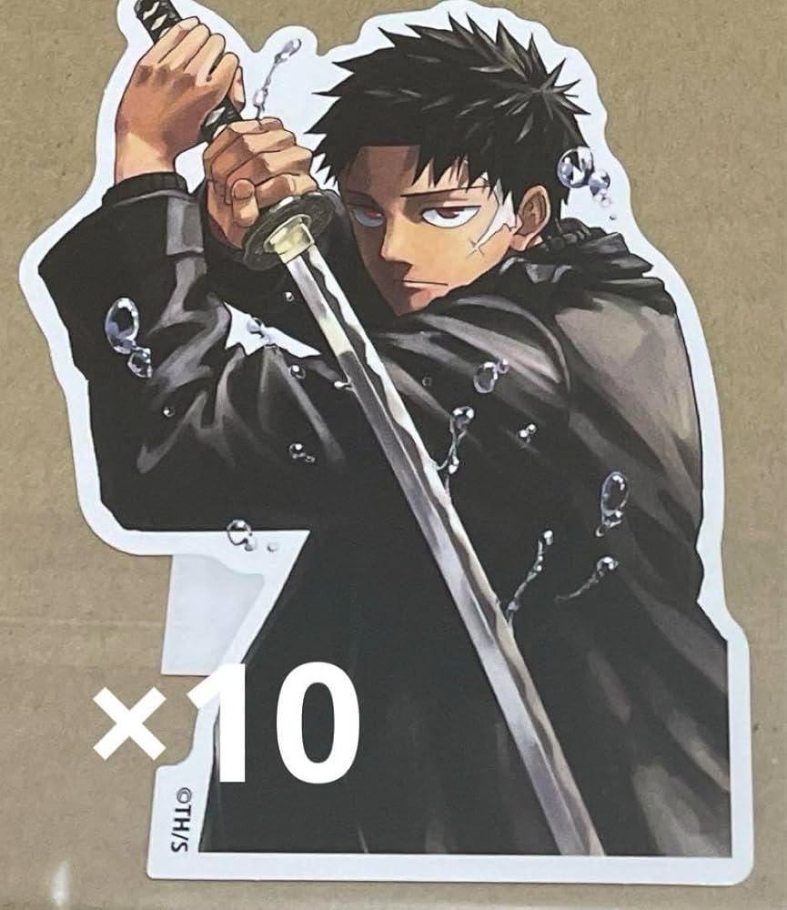 Amazon.co.jp: カグラバチ 六平千鉱 ダイカットステッカー ジャンプ