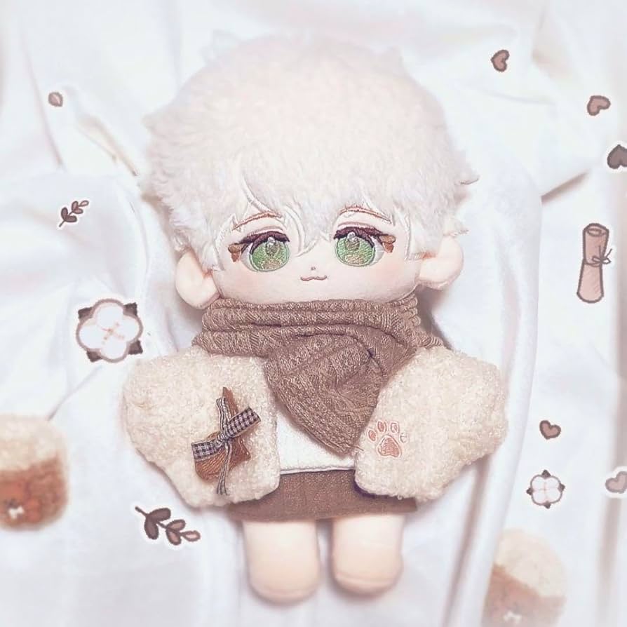 Amazon.co.jp: 20cm 無属性 着せ替え ぬいぐるみ 棉花娃娃 綿花人偶