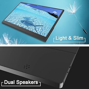 Amazon.co.jp: モバイルモニター 13.3 IVV モバイルディスプレイ 一体