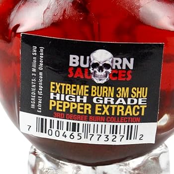 Amazon.com : Extreme Burn 3M Scoville Pepper Extract Artifact