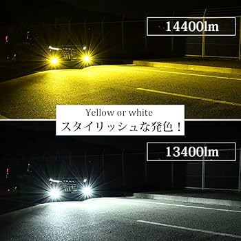 Amazon.co.jp: VELENO MORTALE LED フォグランプ ホワイト 13400Lm