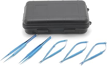 Amazon.co.jp: 手術練習用 チタン製 精密持針器セット 専用箱付き