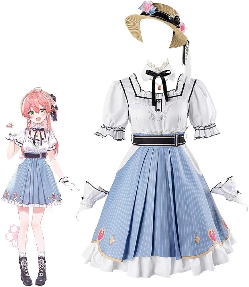 Amazon.co.jp: [ワイジェヤ] ホロライブ さくらみこ 私服 コスプレ衣装