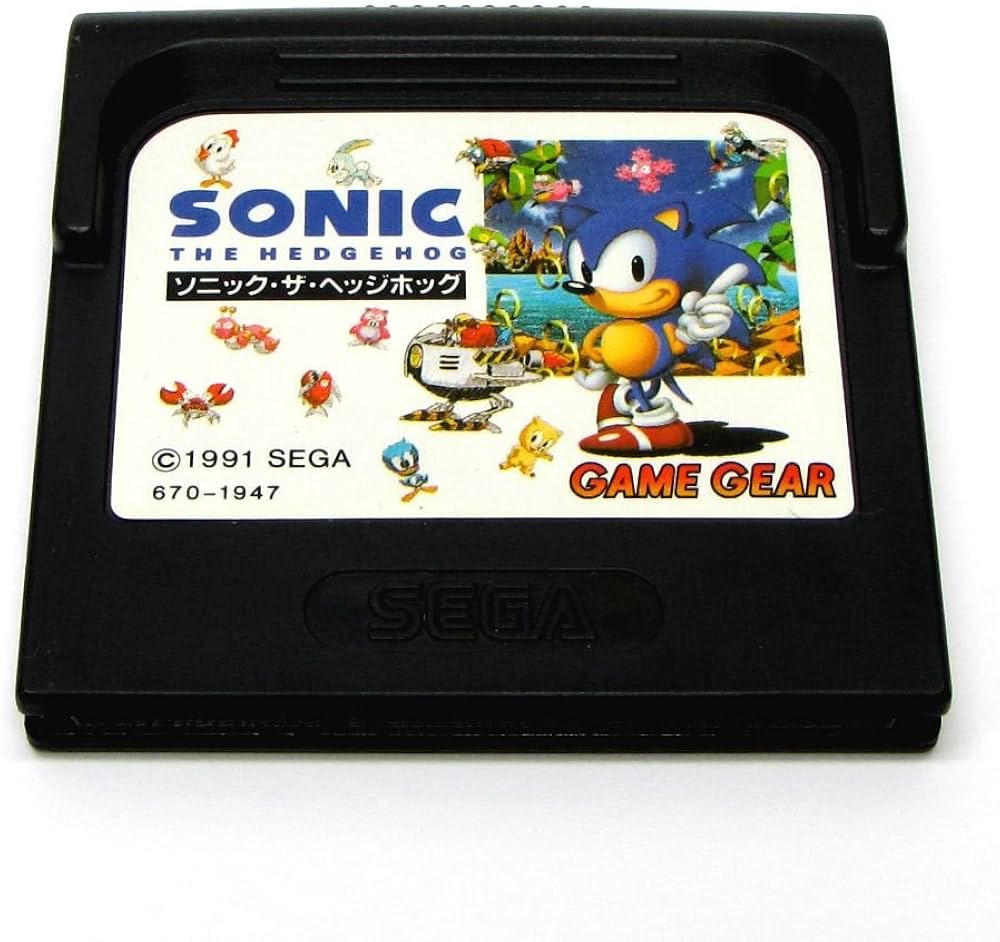 Amazon.co.jp: ソニック ザ ヘッジホッグ 【ゲームギア】 : ゲーム