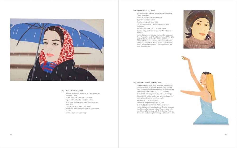 Alex Katz: Prints: Catalogue Raisonné, 1947–2022: Bauer, Gunhild