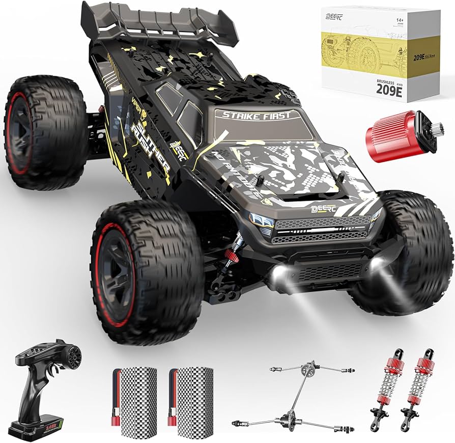 Amazon.co.jp: DEERC ラジコン オフロード ラジコンカー 大人向け 4WD