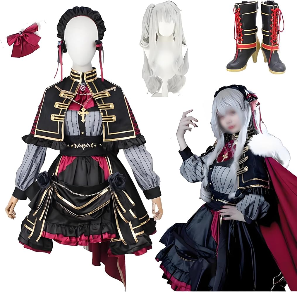 Amazon.co.jp: [PWPCOS] 葛葉 くずは コスプレ 衣装 女体化 マント付き