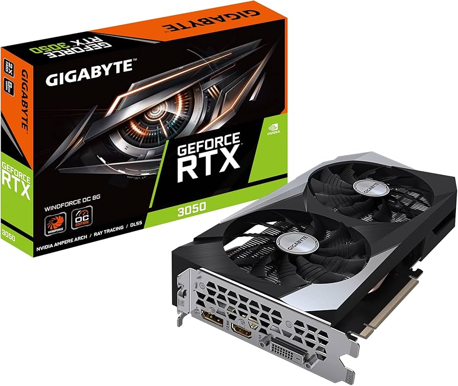 Amazon.com: Gigabyte GeForce RTX 3050 WINDFORCE OC 8G Graphics