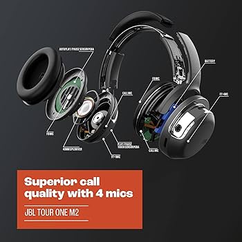 Amazon.com: JBL Tour One M2 - Wireless Over-Ear Noise Cancelling
