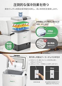 Amazon.co.jp: F40C4TMP 車載冷蔵庫 15L ポータブル冷蔵庫 【1つ