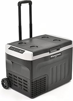 Amazon | BCOOL AC/DC 車載兼用 ポータブル 冷凍冷蔵庫 ［Hiyasuzou