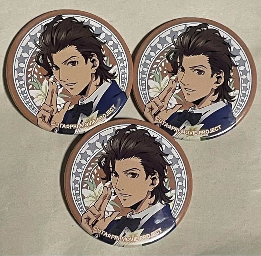 うたプリ グラショ CCL 缶バッジ 桐生院ヴァン うたの☆プリンスさまっ