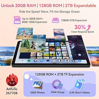 Amazon.com : Alphawolf Lpad2S Android 15 Tablet 10 inch,20GB (8+