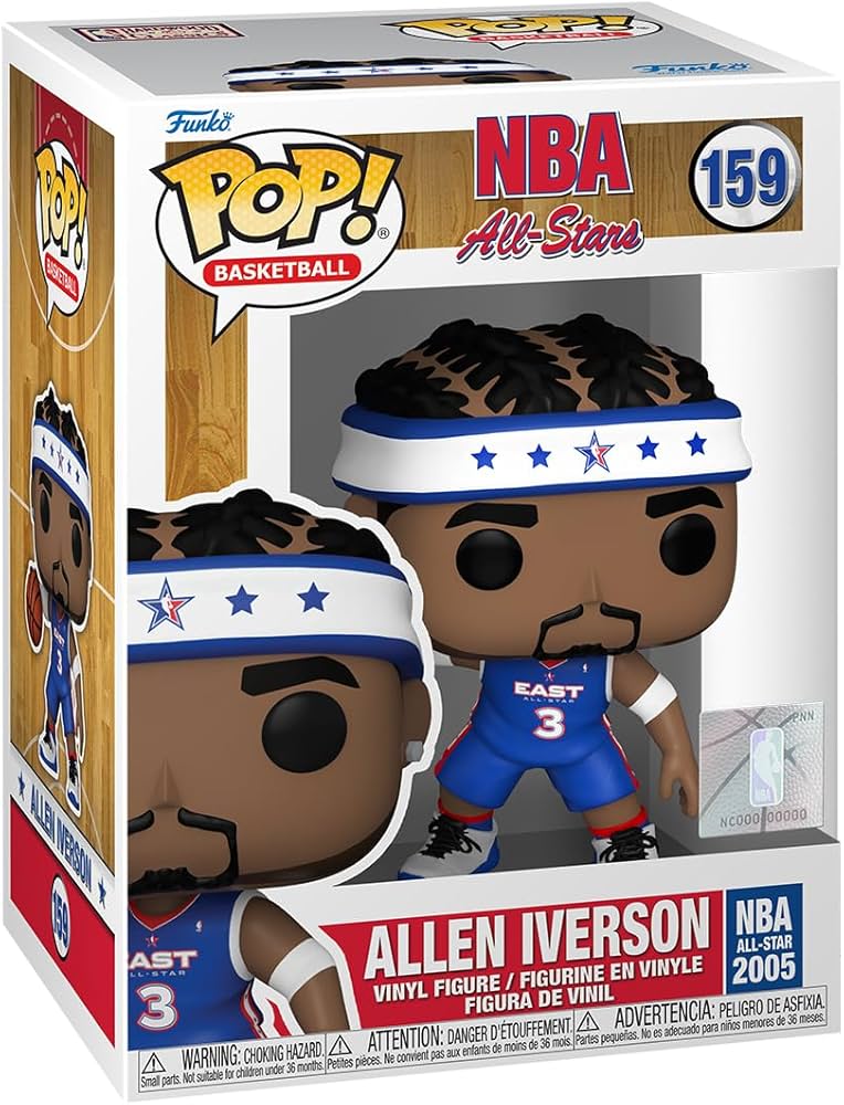 Amazon | Funko POP! NBA アレン・アイバーソン IN 2005 ALL STAR