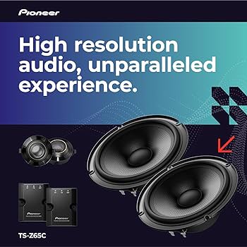 Amazon.com: Pioneer Z-Series TS-Z65C 6.5” 2-Way Speakers (Pair