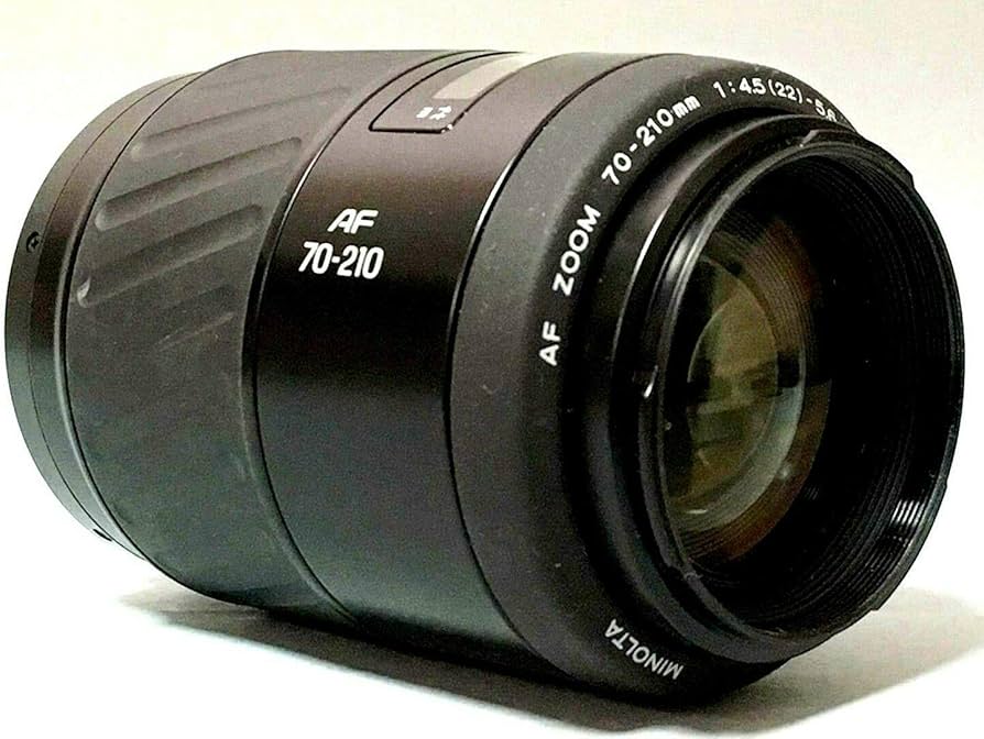 Amazon.com : Minolta 70-210mm F/4.5-5.6 AF Zoom Lens for Maxxum