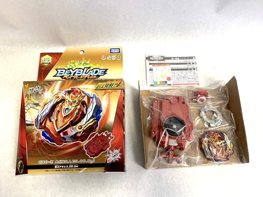 Amazon.co.jp: ベイブレードバースト B-129 スターター 超Ƶアキレス.00