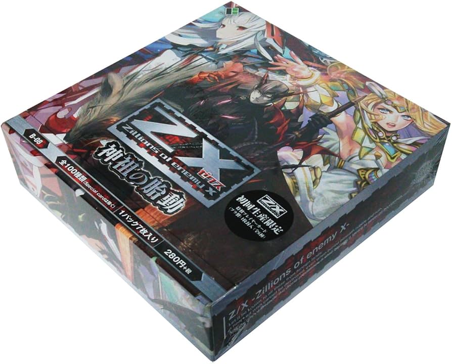 ZX ゼクス 初版 神祖の胎動 ブースターBOX ZX ゼクス 初版 神祖の胎動