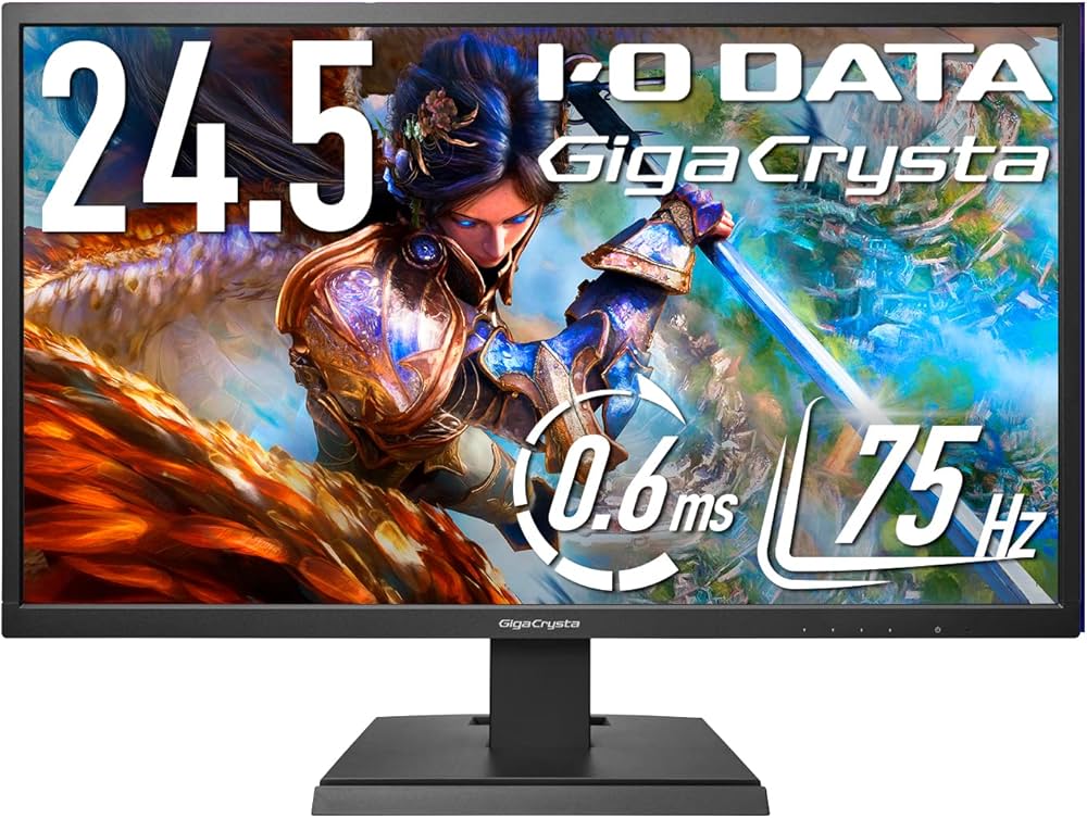 Amazon.co.jp: IODATA ゲーミングモニター 24.5インチ FHD 1080p