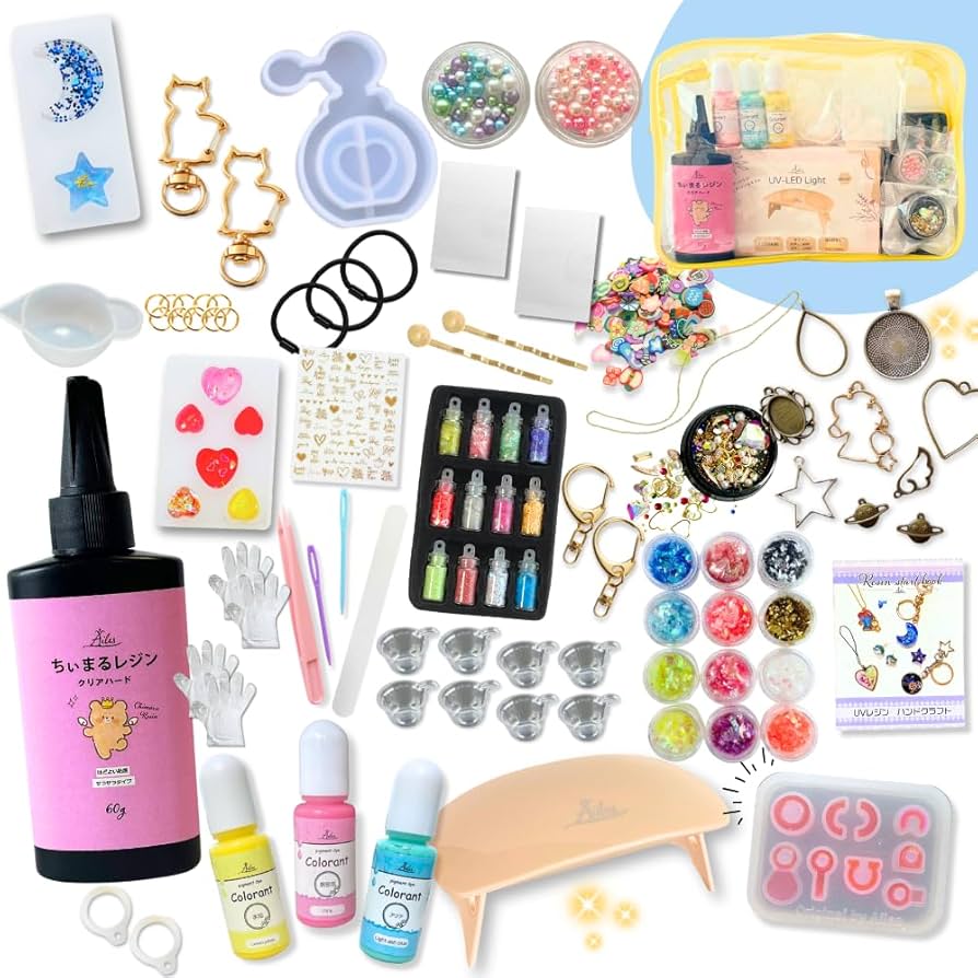 Amazon.co.jp: Ailes(エール) UVレジン スターターキット 初心者