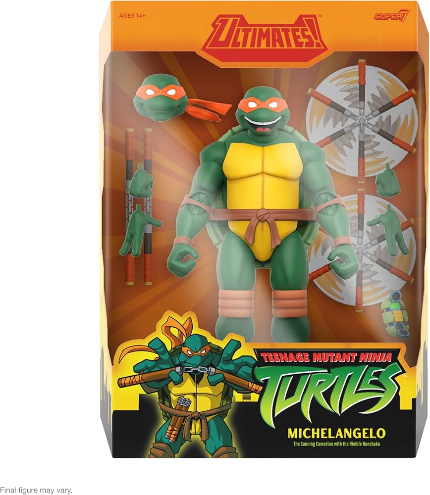 Amazon.com: Super7 ULTIMATES! Teenage Mutant Ninja Turtles