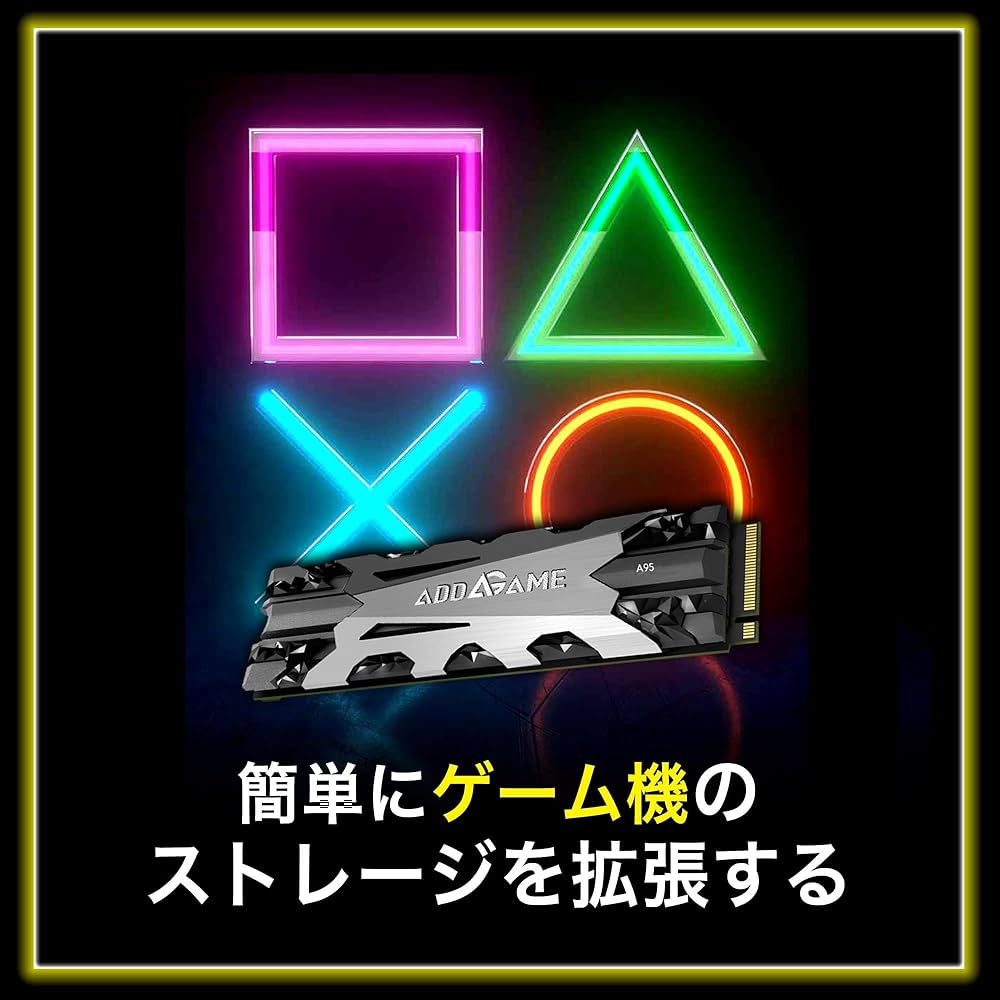Amazon | addlink AddGame 台湾製 A95 4TB SSD【PS5動作確認済