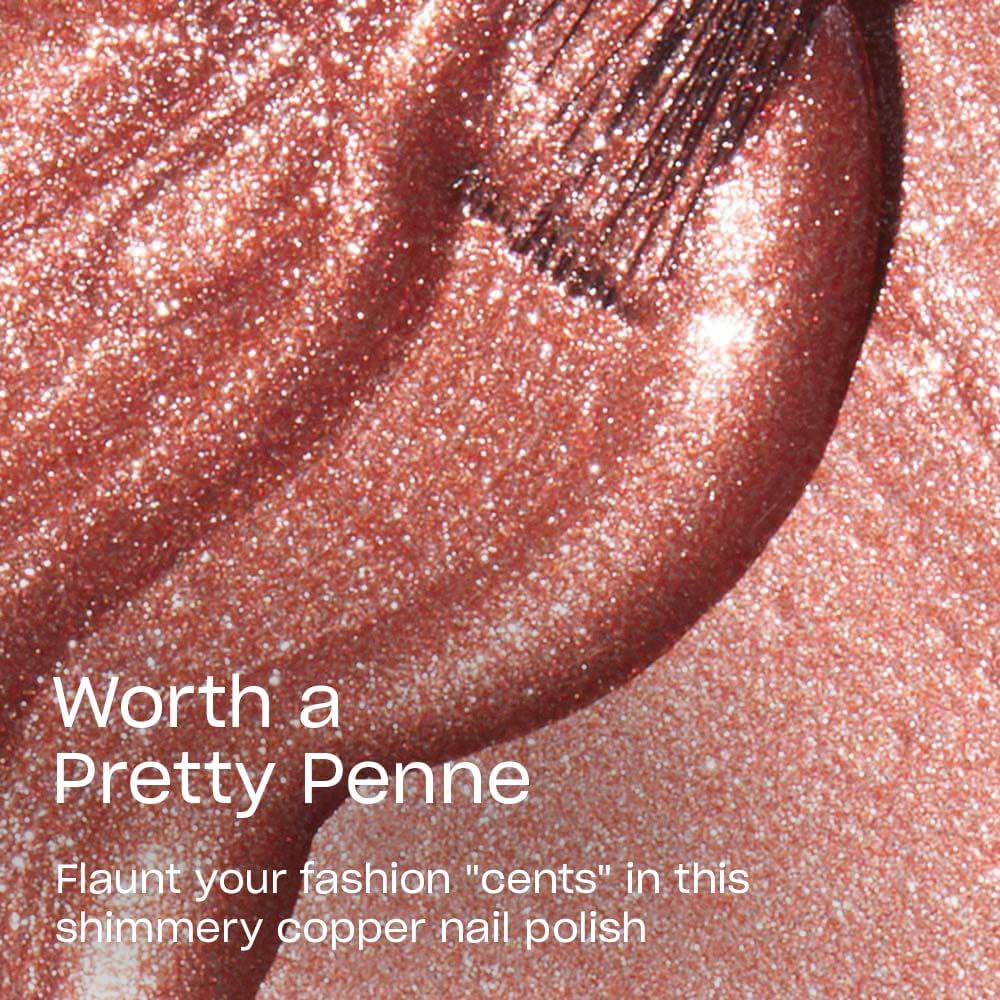 Amazon.com: OPI Nail Lacquer Worth a Pretty Penne | Opaque Soft