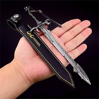 Amazon.co.jp: 【bulzuri】スカイリム V 赤鷲の破滅＋革 22cm 片手剣