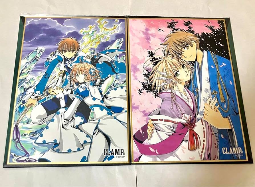 Amazon.co.jp: CLAMP展 ツバサ ミニ色紙 小狼 さくら ツバサクロニクル